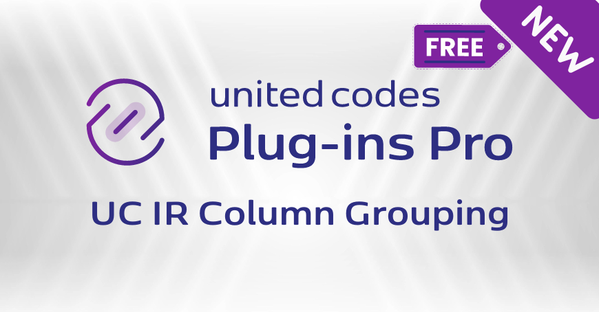 Thumbnail blogpost New FREE Plug-in: UC IR Column Grouping