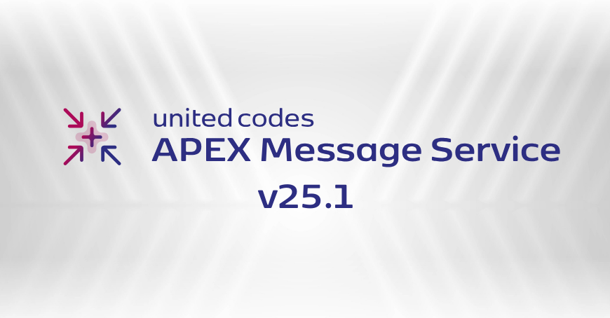 Thumbnail blogpost APEX Message Service (AMS) v25.1 is now available